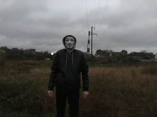 😈 Стикер «ананимные» для Telegram