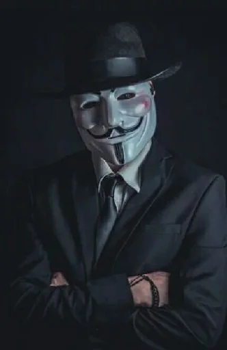 😎 Стикер «ананимные» для Telegram