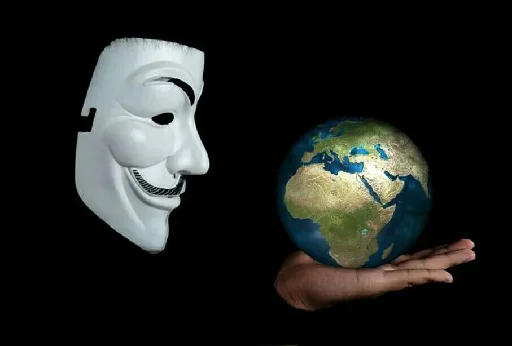 🌐 Стикер «ананимные» для Telegram