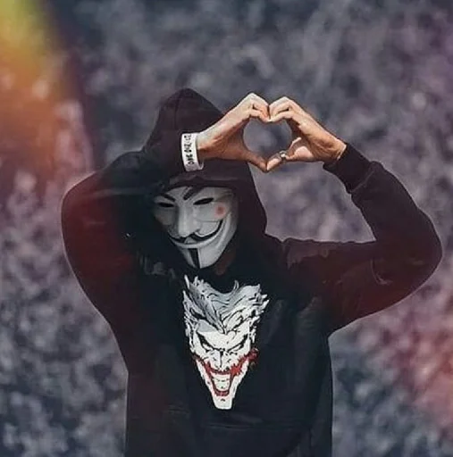 ❤️ Стикер «ананимные» для Telegram