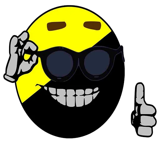 👍 Стикер «Анкапихайп» для Telegram
