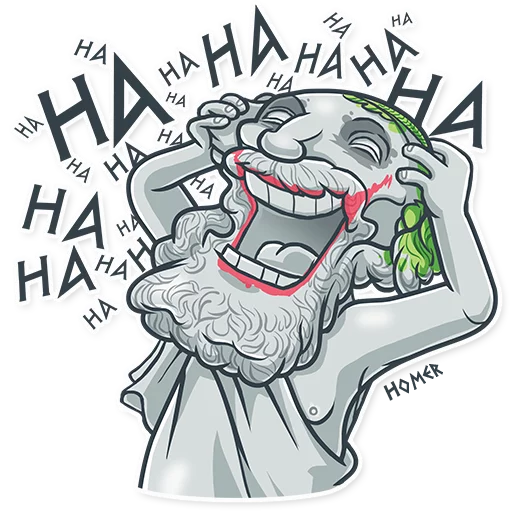 Стикерпак Greek Geeks для Telegram — скачать