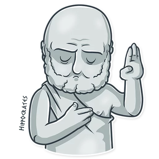 ✋ Стикер «Greek Geeks» для Telegram
