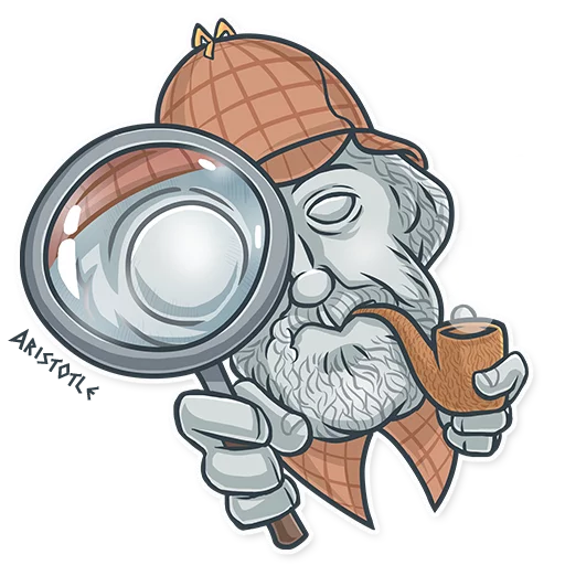 🕵 Стикер «Greek Geeks» для Telegram