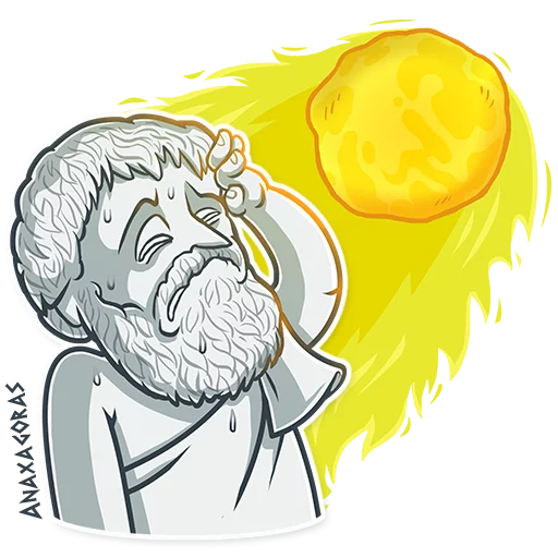 ☀ Стикер «Greek Geeks» для Telegram