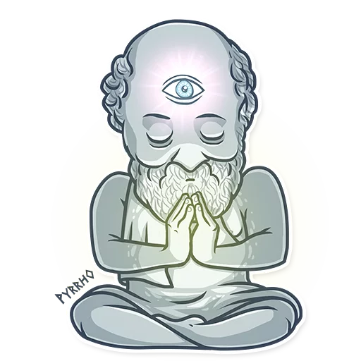 🙏 Стикер «Greek Geeks» для Telegram