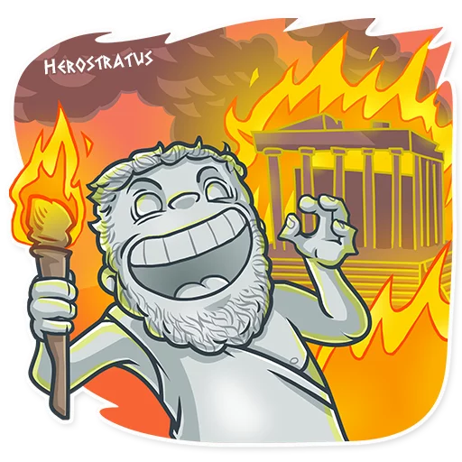 🔥 Стикер «Greek Geeks» для Telegram