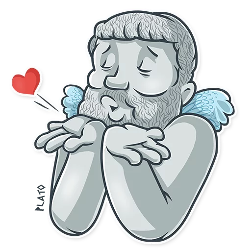 😘 Стикер «Greek Geeks» для Telegram