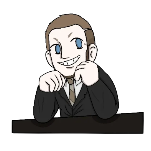 😁 Стикер «Anders Breivik SS» для Telegram