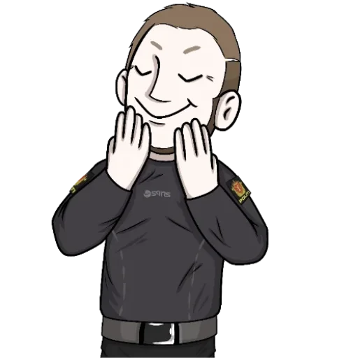 😌 Стикер «Anders Breivik SS» для Telegram