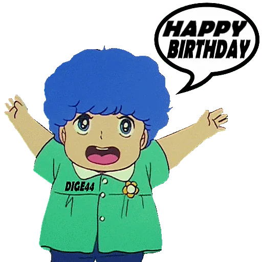🎂 Стикер «HASHIZO/ANDREA/JORGITO» для Telegram