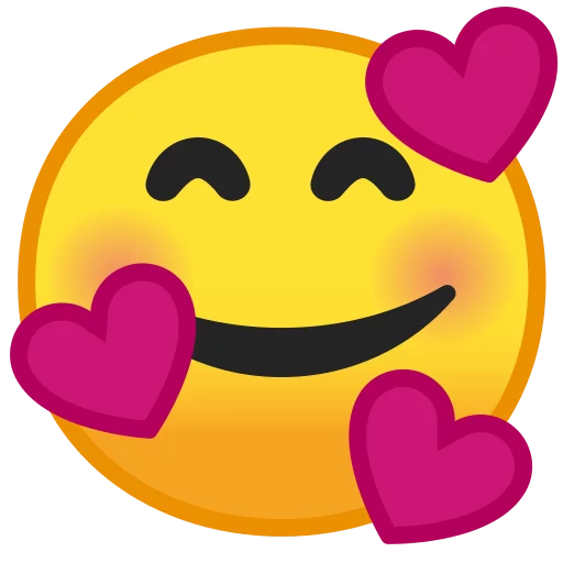 🥰 Стикер «Android 8.0 Emoji» для Telegram