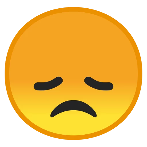 😞 Стикер «Android 8.0 Emoji» для Telegram
