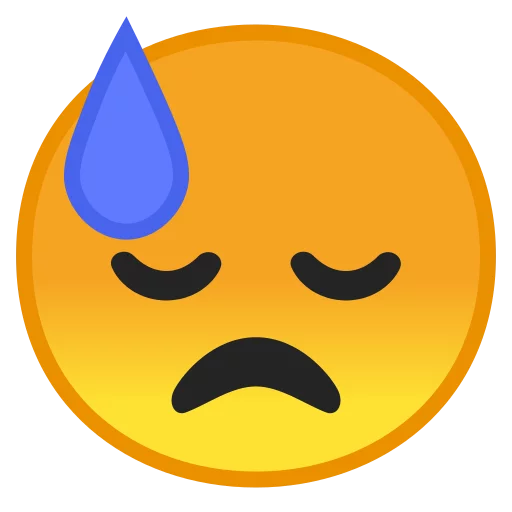 😓 Стикер «Android 8.0 Emoji» для Telegram