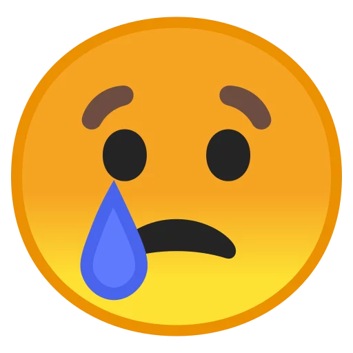 😢 Стикер «Android 8.0 Emoji» для Telegram