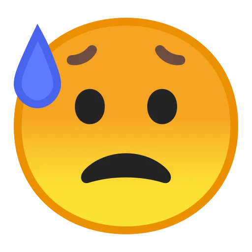 😥 Стикер «Android 8.0 Emoji» для Telegram