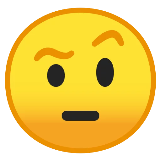 🤨 Стикер «Android 8.0 Emoji» для Telegram
