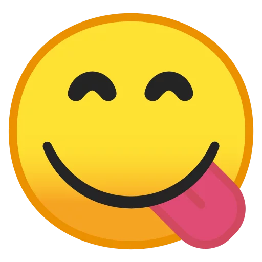😋 Стикер «Android 8.0 Emoji» для Telegram