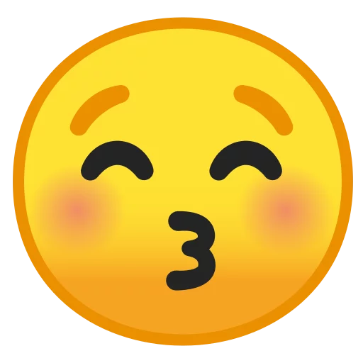😚 Стикер «Android 8.0 Emoji» для Telegram