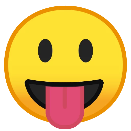 😛 Стикер «Android 8.0 Emoji» для Telegram