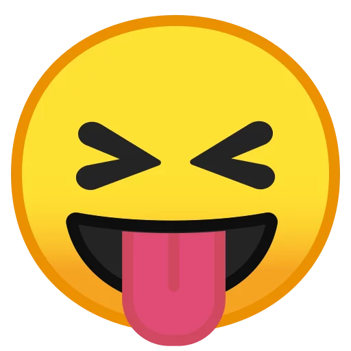 😝 Стикер «Android 8.0 Emoji» для Telegram