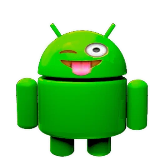 😜 Стикер «Android Funny» для Telegram