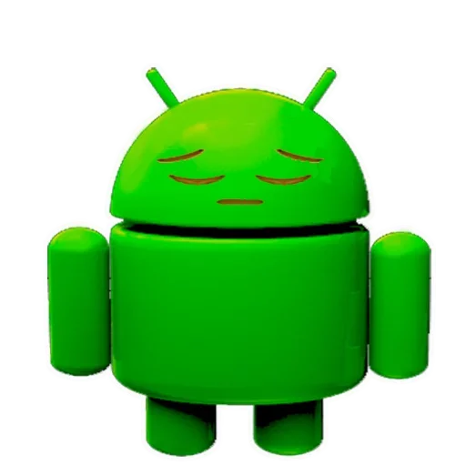 😞 Стикер «Android Funny» для Telegram