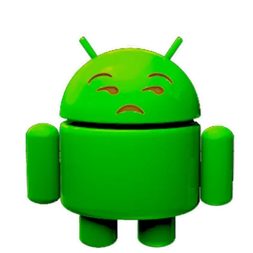 😒 Стикер «Android Funny» для Telegram