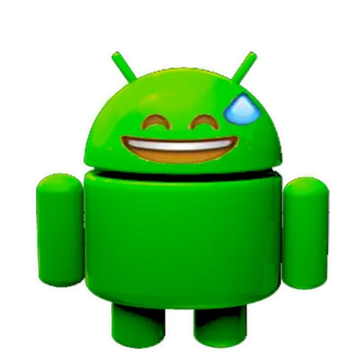 😥 Стикер «Android Funny» для Telegram