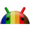 Стикер 5 Android New Logo