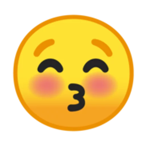 😚 Стикер «Android Emoji» для Telegram