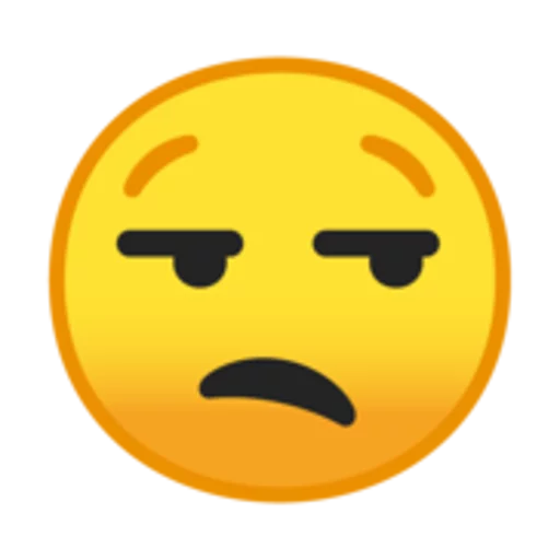 😒 Стикер «Android Emoji» для Telegram