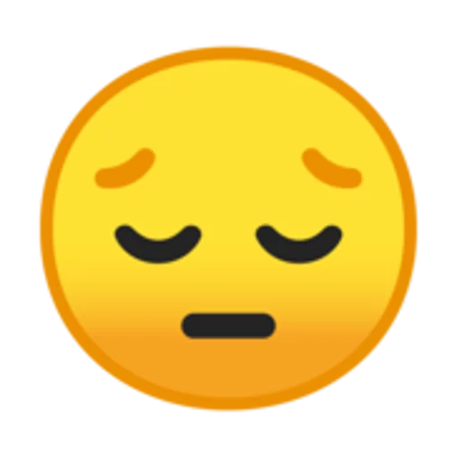 😔 Стикер «Android Emoji» для Telegram