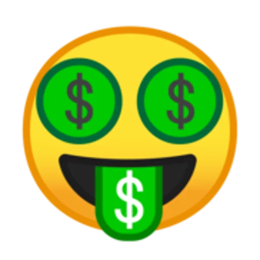 🤑 Стикер «Android Emoji» для Telegram
