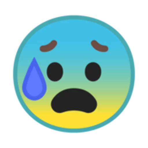 😰 Стикер «Android Emoji» для Telegram