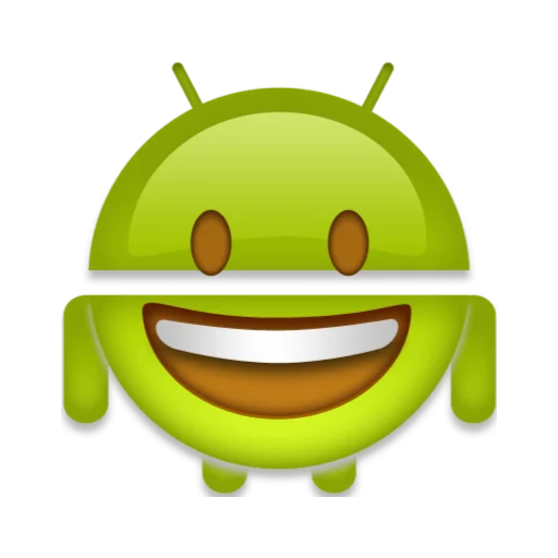 Стикерпак android robot emoji для Telegram