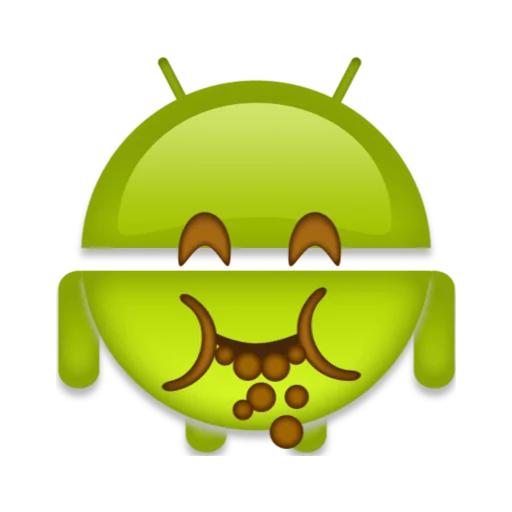 😊 Стикер «android robot emoji» для Telegram