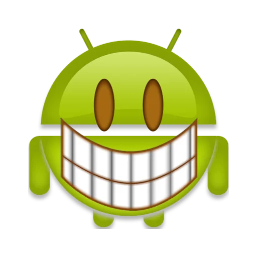 😃 Стикер «android robot emoji» для Telegram