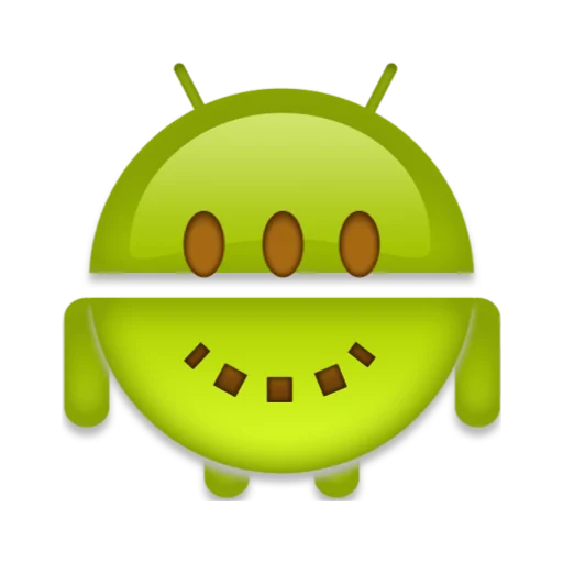 👽 Стикер «android robot emoji» для Telegram