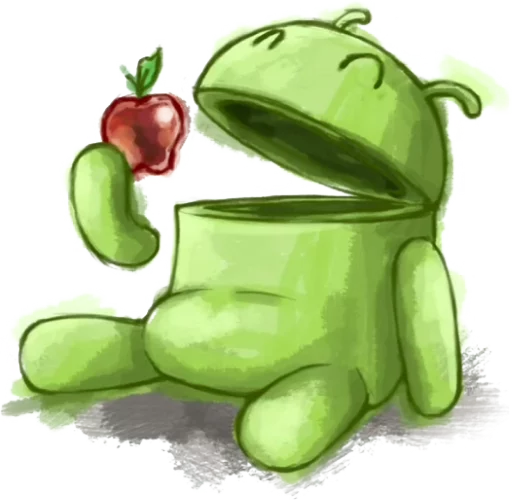🍎 Стикер «Android - S4T.tv» для Telegram