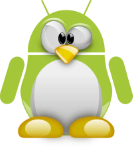 🐧 Стикер «Android - S4T.tv» для Telegram