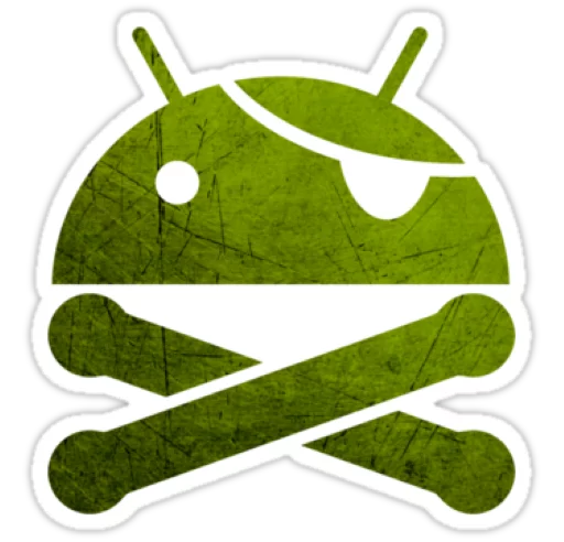 😠 Стикер «Android - S4T.tv» для Telegram