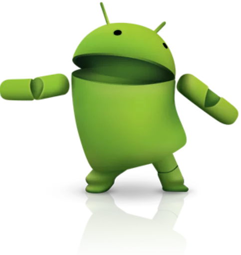 🎩 Стикер «Android - S4T.tv» для Telegram