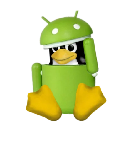 🐧 Стикер «Android - S4T.tv» для Telegram