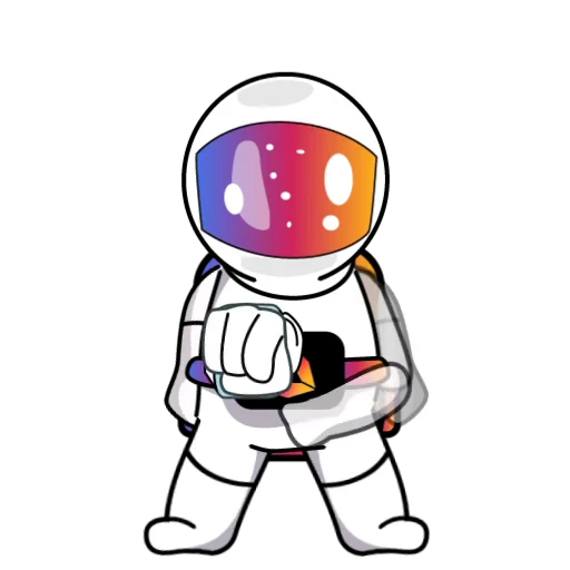 👊 Стикер «ANDROMEDA» для Telegram