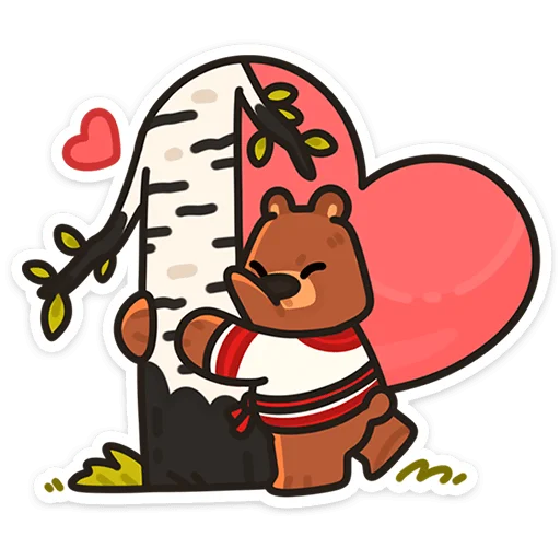 🌟 Стикер «Медведь Андрюшка» для Telegram