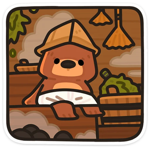 🌟 Стикер «Медведь Андрюшка» для Telegram