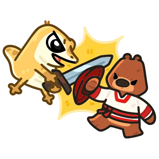 ⚔️ Эмодзи «Андрюшка» для Telegram