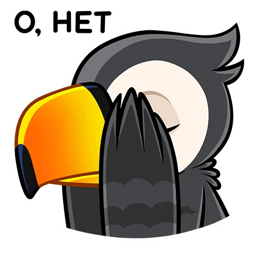 😵 Стикер «Энди» для Telegram
