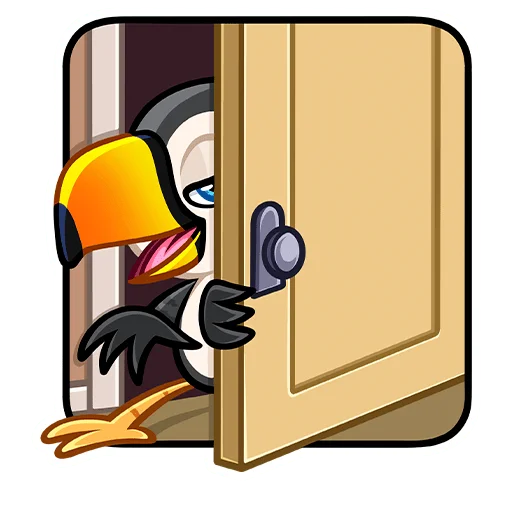 🤫 Стикер «Энди» для Telegram